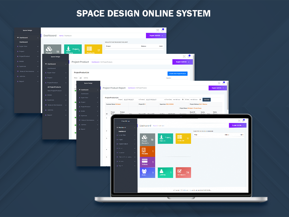 Space Design online system